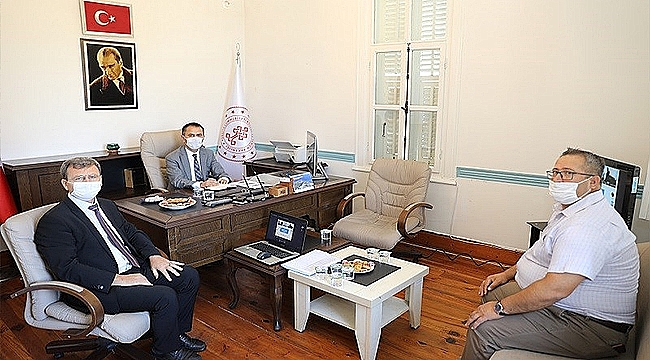 VALİ AKTAŞ, İL KÜLTÜR VE TURİZM MÜDÜRLÜĞÜNÜ ZİYARET ETTİ