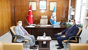 VALİ AKTAŞ, İL MİLLİ EĞİTİM MÜDÜRLÜĞÜNÜ ZİYARET ETTİ