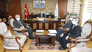 VALİ AKTAŞ, İL MÜFTÜLÜĞÜNÜ ZİYARET ETTİ