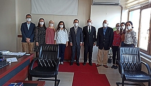  VALİ AKTAŞ, TİCARET İL MÜDÜRLÜĞÜNÜ ZİYARET ETTİ