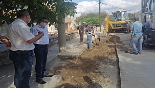 BAŞKAN ÖZ, ÇALIŞMALARI YERİNDE İNCELEDİ