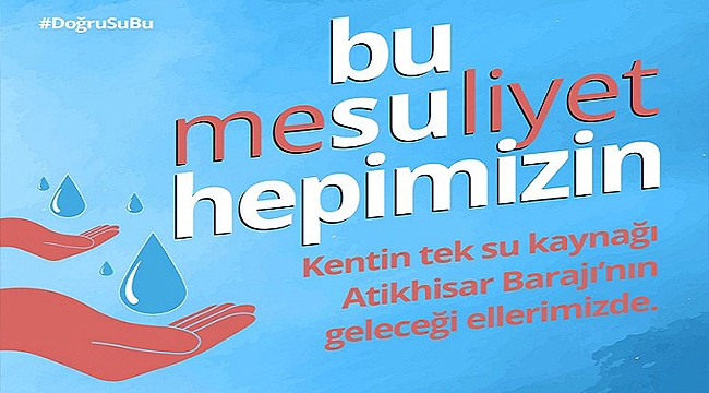 BELEDİYEDEN "SU TASARRUFU" ÇAĞRISI!