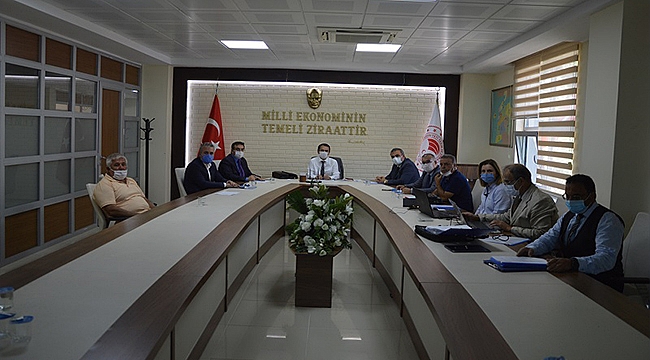 ÇELTİK KOMİSYONU TOPLANTISI VALİ İLHAMİ AKTAŞ, BAŞKANLIĞINDA YAPILDI