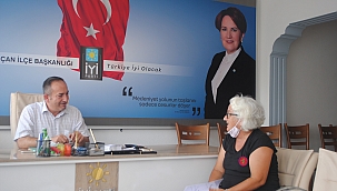 ÇEVRE DERNEKLERİNDEN İYİ PARTİYE ZİYARET