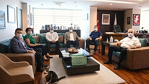 ÇTSO'DAN ÇANAKKALE BELEDİYE BAŞKANLIĞINA ZİYARET 