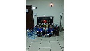 GELİBOLU'DA KAÇAK İÇKİ OPERASYONU!