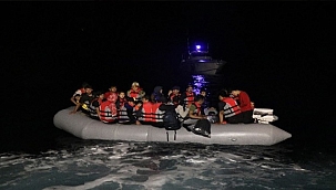 GÖÇMENLERİ SAHİL GÜVENLİK KURTARDI