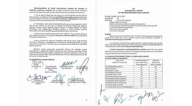 HIFZISSIHHA KURULUNDAN YENİ KARARLAR!