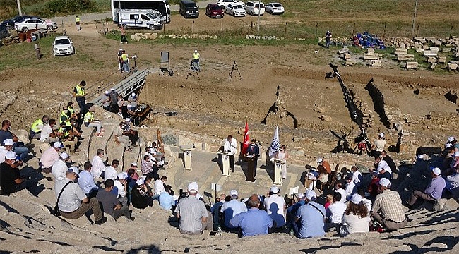 MECLİS TOPLANTISI PARİON ANTİK KENTİ'NDE OLDU 