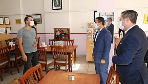 VALİ AKTAŞ, AHİLİK HAFTASI'NDA ESNAFLARI ZİYARET ETTİ