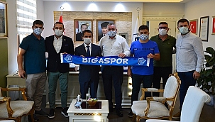 VALİ AKTAŞ, BİGASPOR YÖNETİMİNİ KABUL ETTİ