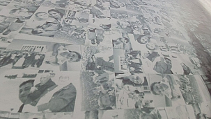 ÇAN'DA AİLE FOTOĞRAFLARIYLA ATATÜRK POSTERİ