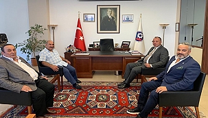 ÇEVRE ESKİ BAKANI AHMET HAMDİ ÜÇPINARLAR'DAN ÇTSO'YA ZİYARET