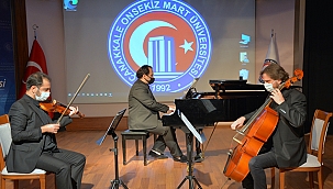 ÇOMÜ DEVLET KONSERVATUARI İLK ÖĞRENCİLERİNİ KARŞILADI