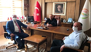 ÇTSO YÖNETİM KURULU GÖKÇEADA'DA RESMİ TEMASLARDA BULUNDU