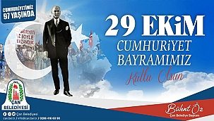 "CUMHURİYET AYDINLIK GELECEĞİMİZİN GÜVENCESİDİR"