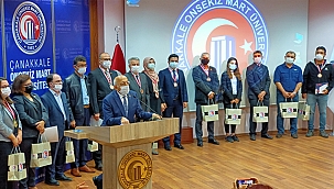 ISIF'20 BULUŞ FUARINDA DERECEYE GİREN AKADEMİSYENLERİMİZE MADALYALARI TAKDİM EDİLDİ
