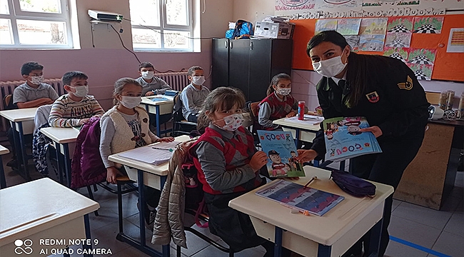 JANDARMADAN ÇOCUKLARA "KİŞİSEL GÜVENLİK" EĞİTİMİ