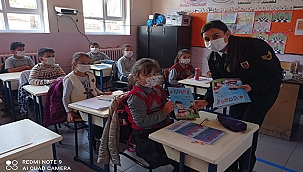 JANDARMADAN ÇOCUKLARA "KİŞİSEL GÜVENLİK" EĞİTİMİ