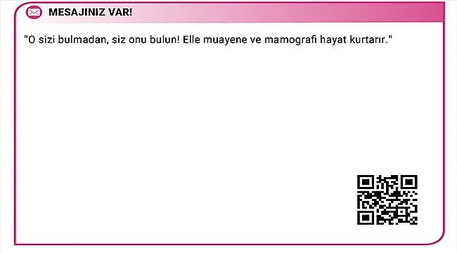 MEME KANSERİNE PEMBE FATURA İLE DİKKAT ÇEKİLDİ