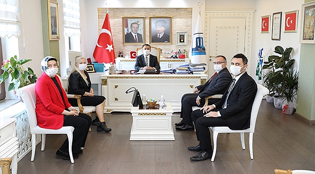 PTT'NİN 180. KURULUŞ YIL DÖNÜMÜNDE VALİ AKTAŞ'A ZİYARET