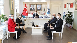 PTT'NİN 180. KURULUŞ YIL DÖNÜMÜNDE VALİ AKTAŞ'A ZİYARET