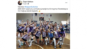 "TEBRİKLER BOĞAZIN SULTANLARI"