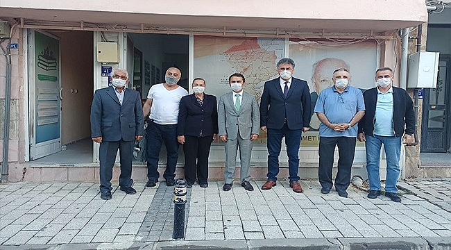 VALİ AKTAŞ, ÇANAKKALE ÇEVRE VE DOĞA DERNEKLERİ FEDERASYONU'NU ZİYARET ETTİ