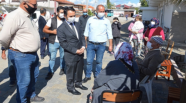 VALİ AKTAŞ, "ETNOKÖY" ÇIPLAK KÖYÜ'NDE İNCELEMELERDE BULUNDU