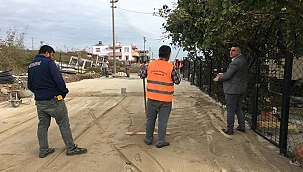 AYVACIK'TA ÜST YAPI ÇALIŞMALARI SÜRÜYOR