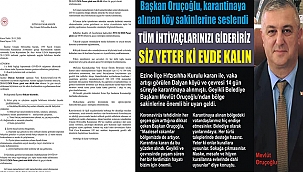 ÇANAKKALE'YE BİR KARANTİNA DAHA!