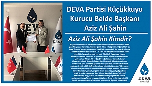 DEVA PARTİSİ'NİN İLK BELDE BAŞKANI ÇANAKKALE'DEN