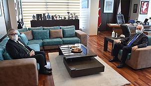 İL MÜFTÜSÜ KABUKÇU'DAN BAŞKAN GÖKHAN'A ZİYARET