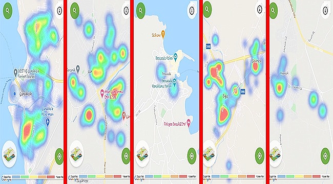 İŞTE ÇANAKKALE'NİN KORONAVİRÜS HARİTASI!