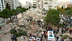 İZMİR'DE ARAMA KURTARMA ÇALIŞMALARI SONA ERDİ