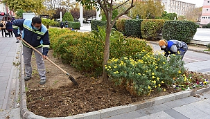KENT GENELİNDE PEYZAJ ÇALIŞMALARI SÜRÜYOR