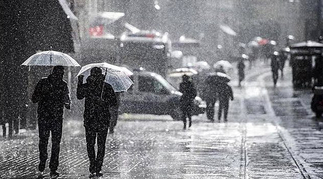 METEOROLOJİ'DEN 13 İL İÇİN SAĞANAK YAĞIŞ UYARISI!