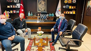 ÖZEL KALEM MÜDÜRÜ'NDEN BAŞKAN ÖZ'E ZİYARET