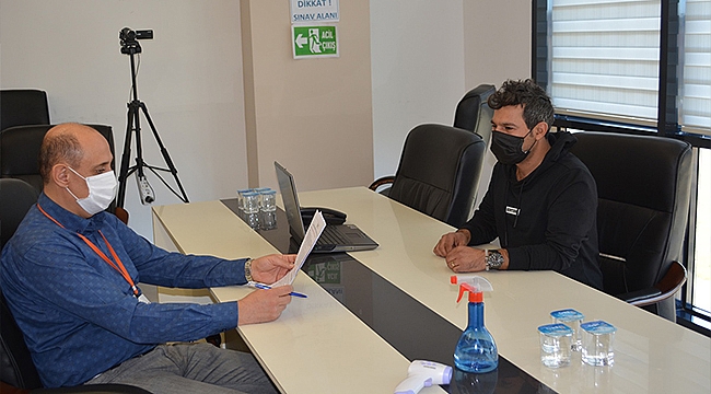 SORUMLU EMLAK DANIŞMANI MESLEKİ YETERLİLİK SINAVLARI ÇTSO'DA BAŞLADI 