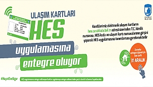 TOPLU TAŞIMADA HES KODU UYGULAMASI BAŞLIYOR