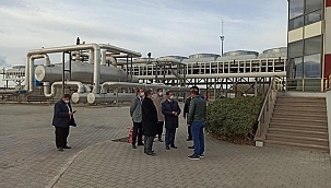 VALİ AKTAŞ, JEOTERMAL ENERJİ SANTRALLERİNİ YERİNDE İNCELEDİ