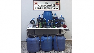 130 LİTRE SAHTE İÇKİ ELE GEÇİRİLDİ!