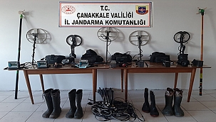 ÇANAKKALE'DE KAÇAK KAZI OPERASYONU!