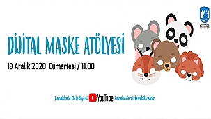ÇOCUKLAR İÇİN DİJİTAL MASKE ATÖLYESİ GELİYOR