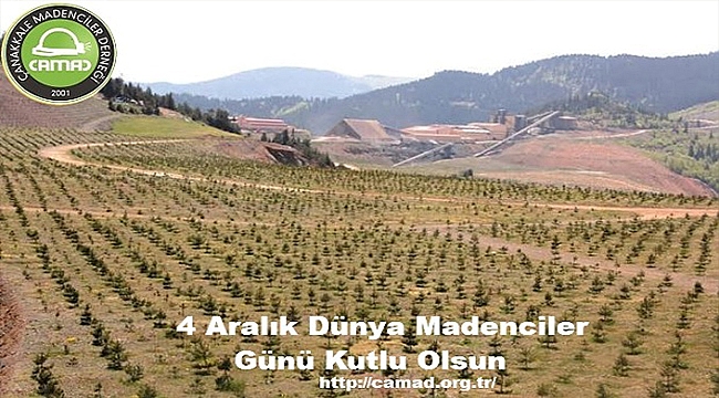"DÜNYA MADENCİLER GÜNÜ KUTLU OLSUN"