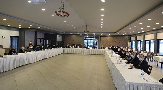 İL PANDEMİ KURULU TOPLANTISI, VALİ AKTAŞ BAŞKANLIĞINDA GERÇEKLEŞTİRİLDİ