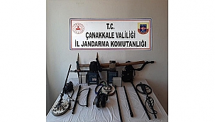 KAÇAK KAZIYA JANDARMADAN SUÇÜSTÜ!