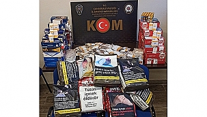 KAÇAK SİGARA OPERASYONUNA 1 GÖZALTI!