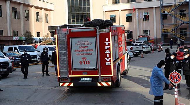 KORONAVİRÜS YOĞUN BAKIM SERVİSİNDE OKSİJEN TÜPÜ PATLADI!