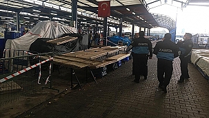 PAZAR TEZGÂHLARI SEYRELTİLDİ